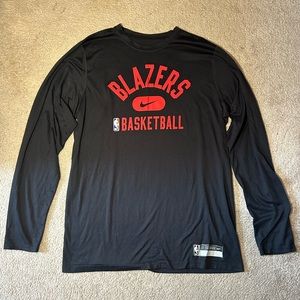 Portland Trail Blazers Nike Long Sleeve T-Shirt